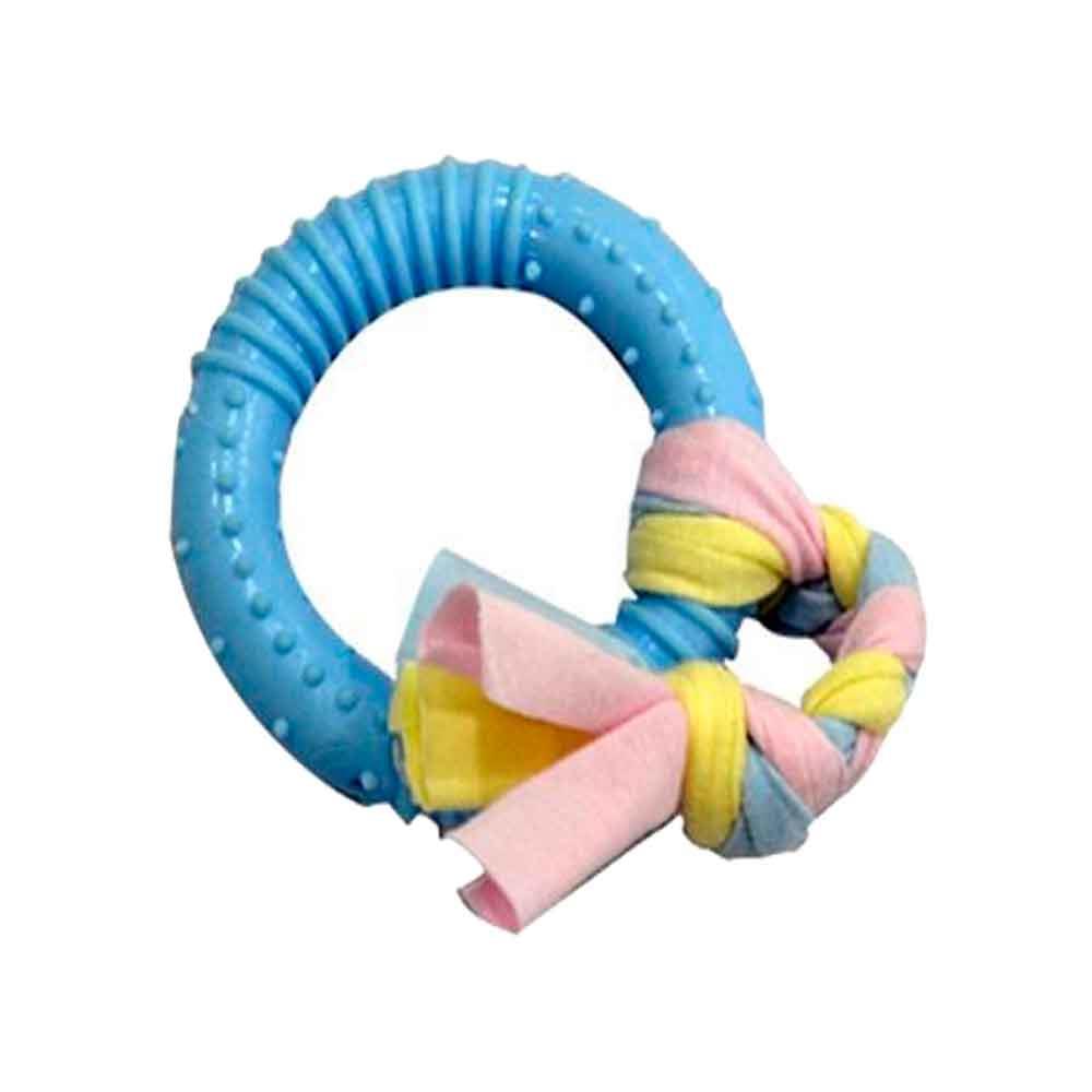 EuroDog Puppy Toys Halka Diş Kaşıma Yavru Köpek Oyuncağı Mavi 19 Cm 8681144191926 Amazon Pet Center