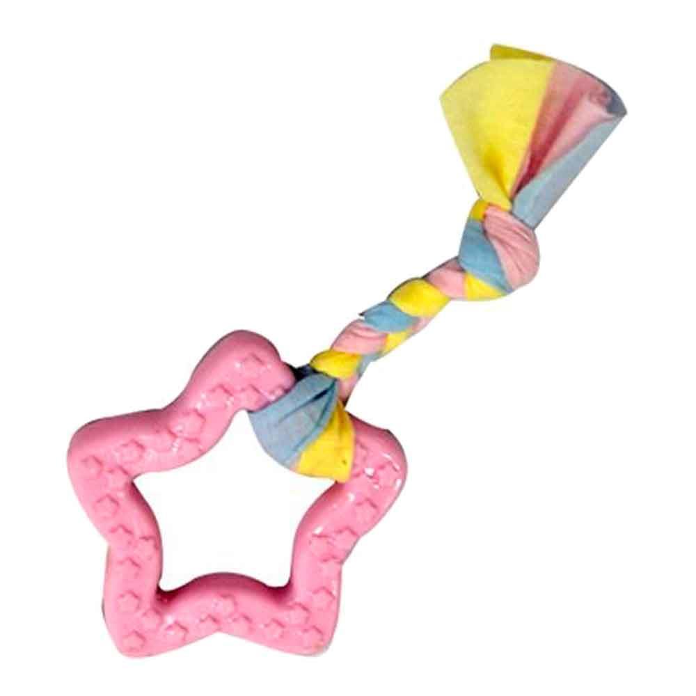 EuroDog Puppy Toys Pembe Beşgen Diş Kaşıma Yavru Köpek Oyuncağı 16 Cm 8681144191612 Amazon Pet Center