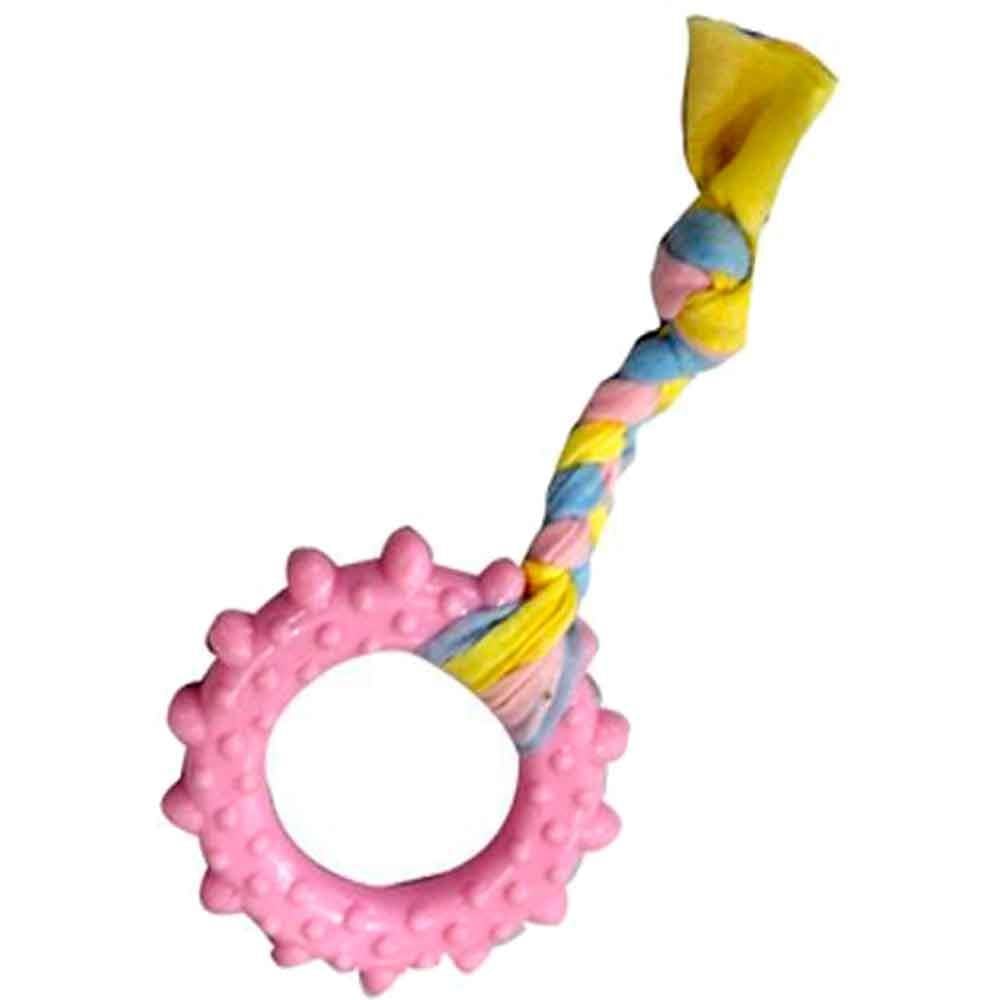 Eurodog Puppy Toys Pembe Çark Diş Kaşıma Yavru Köpek Oyuncağı 18 Cm 8681144191605 Amazon Pet Center