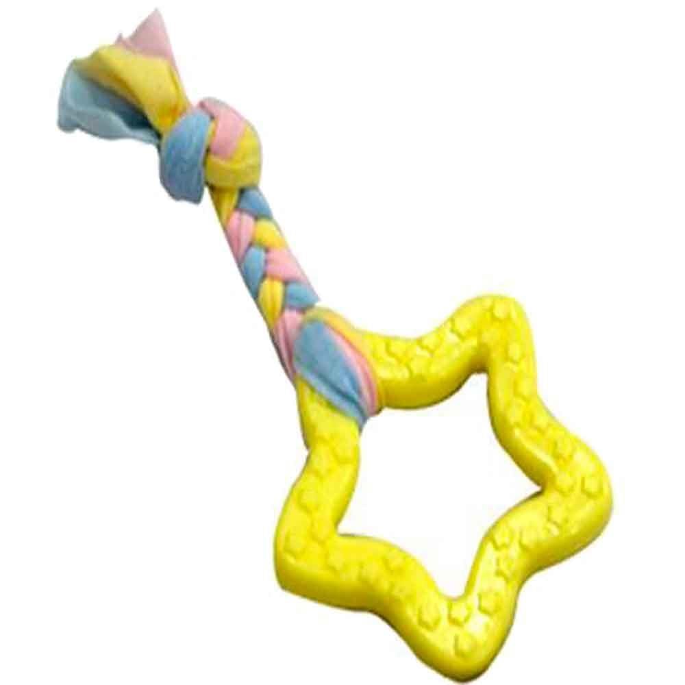 EuroDog Puppy Toys Sarı Beşgen Diş Kaşıma Yavru Köpek Oyuncağı 16 Cm 8681144191797 Amazon Pet Center