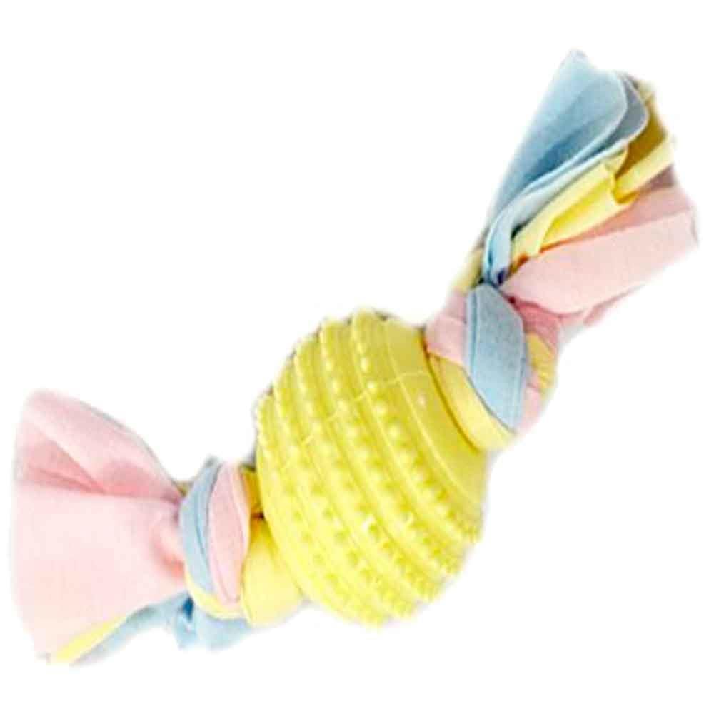 EuroDog Puppy Toys Tırtıklı Top Diş Kaşıma Yavru Köpek Oyuncağı Sarı 17 Cm 8681144191810 Amazon Pet Center