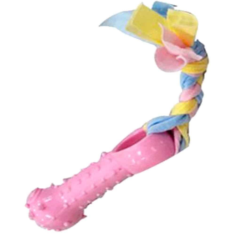 EuroDog Puppy Toys Ufak Kemik Diş Kaşıma Köpek Oyuncağı Pembe 19 Cm 8681144191681 Amazon Pet Center