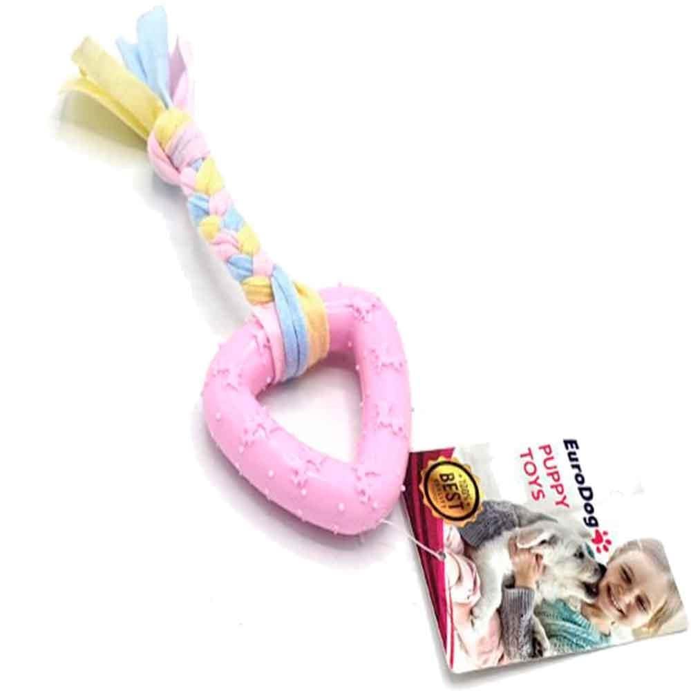 EuroDog Puppy Üçgen Diş Kaşıma Köpek Oyuncağı Pembe 19 Cm 8681144191704 Amazon Pet Center