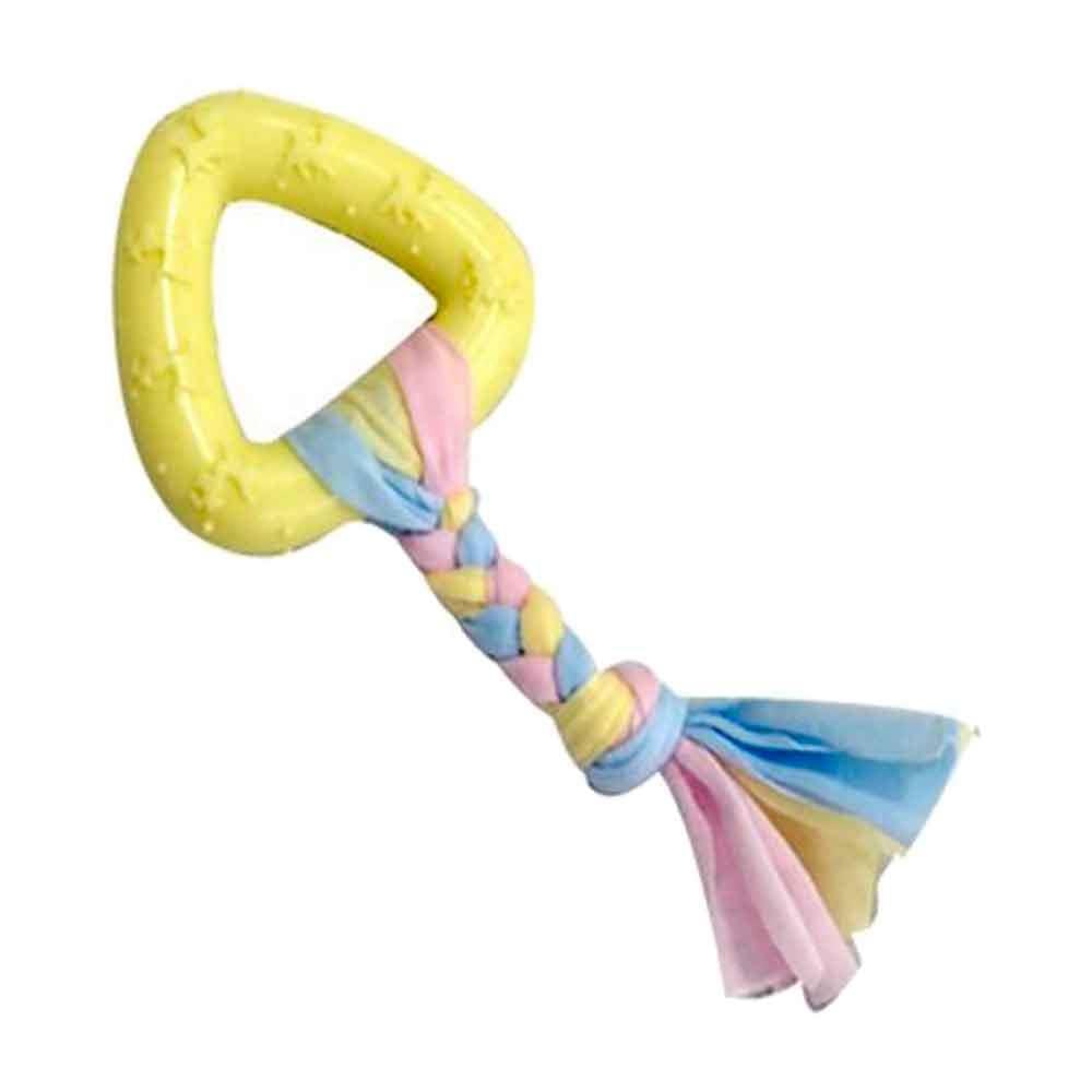 EuroDog Puppy Üçgen Diş Kaşıma Köpek Oyuncağı Sarı 19 Cm 8681144191971 Amazon Pet Center