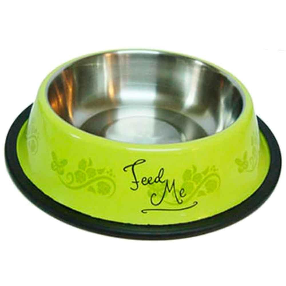 Eurogold Desenli Metal Mama ve Su Kabı 8 Oz Renkli 12 Cm 8699004241681 Amazon Pet Center