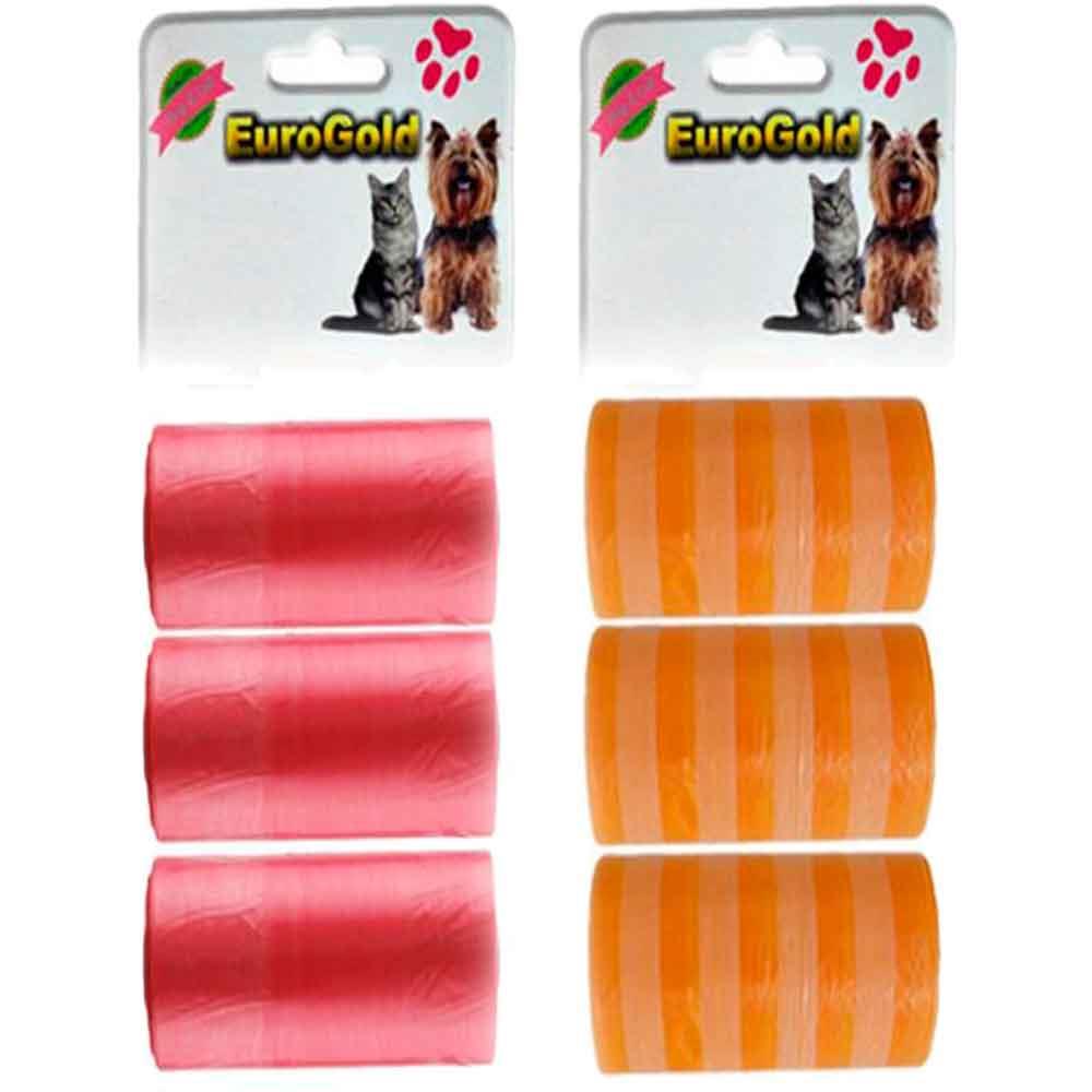 EuroGold Dışkı Toplama Poşeti 3 lü 8681144190646 Amazon Pet Center