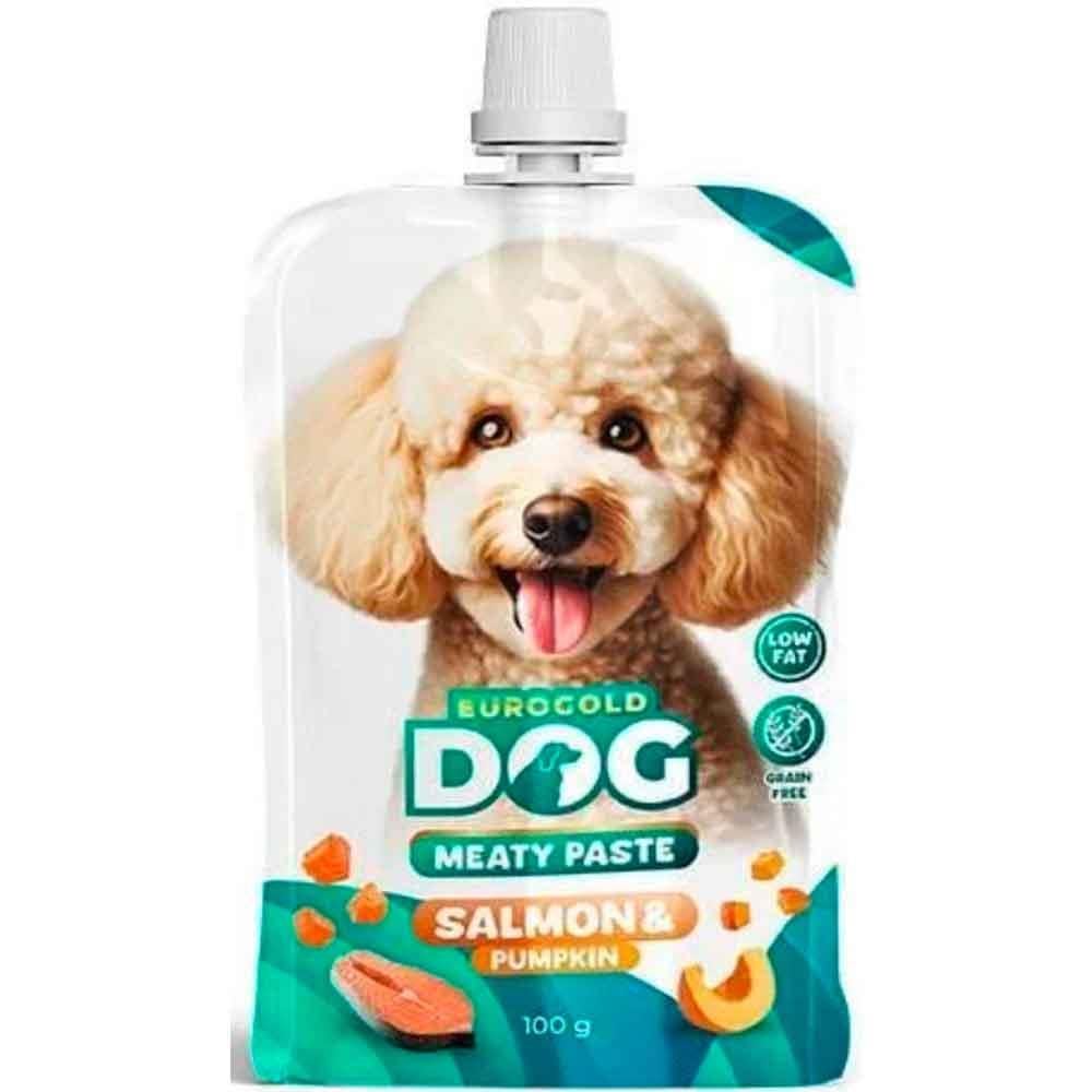 EuroGold Dog Et Ezmesi Somon-Balkabağı 100 Gr 8681144151807 Amazon Pet Center