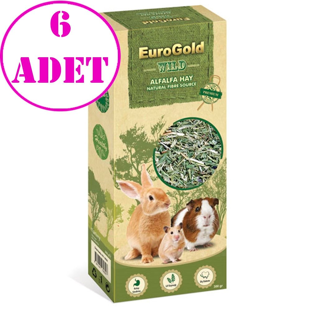 Eurogold Kemirgen Yeşil Yonca 300 Gr 6 ADET 32107883 Amazon Pet Center