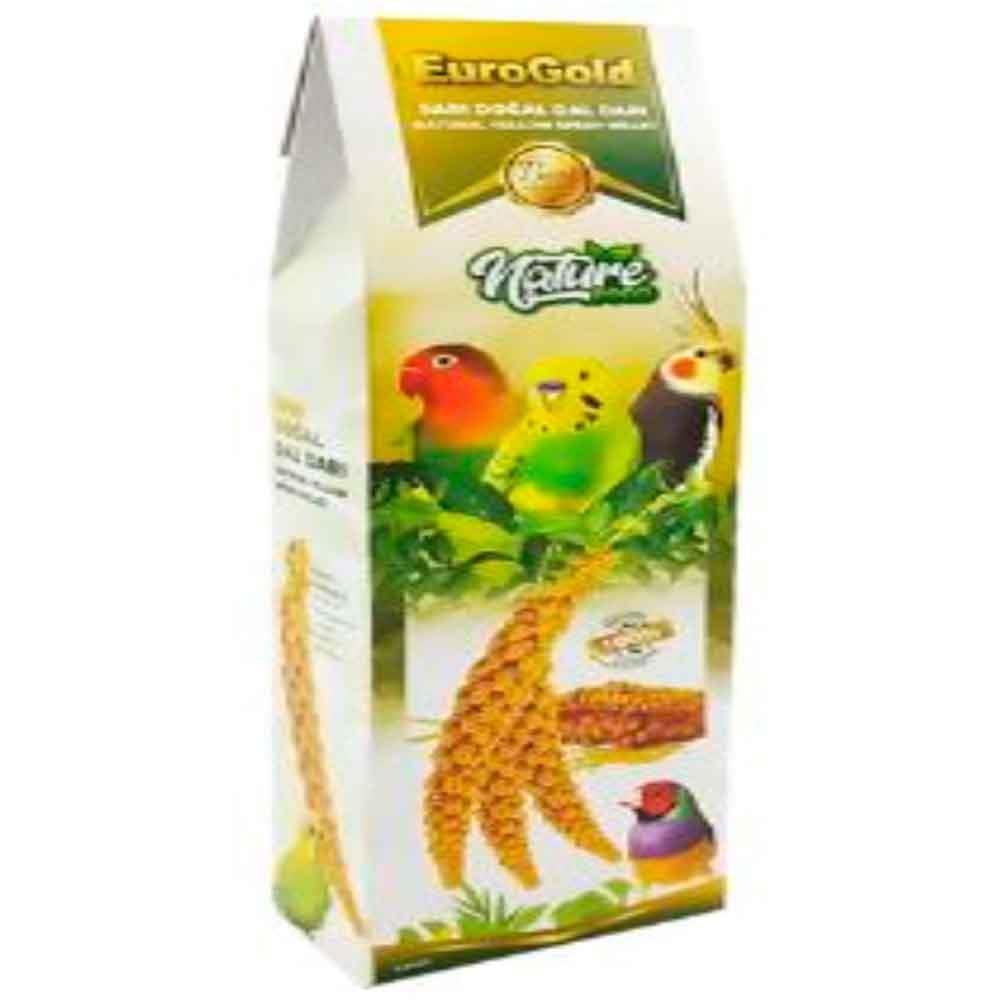 Eurogold Sarı Doğal Dal Darı Kuş Yemi 5'li Paket 8681144130277 Amazon Pet Center
