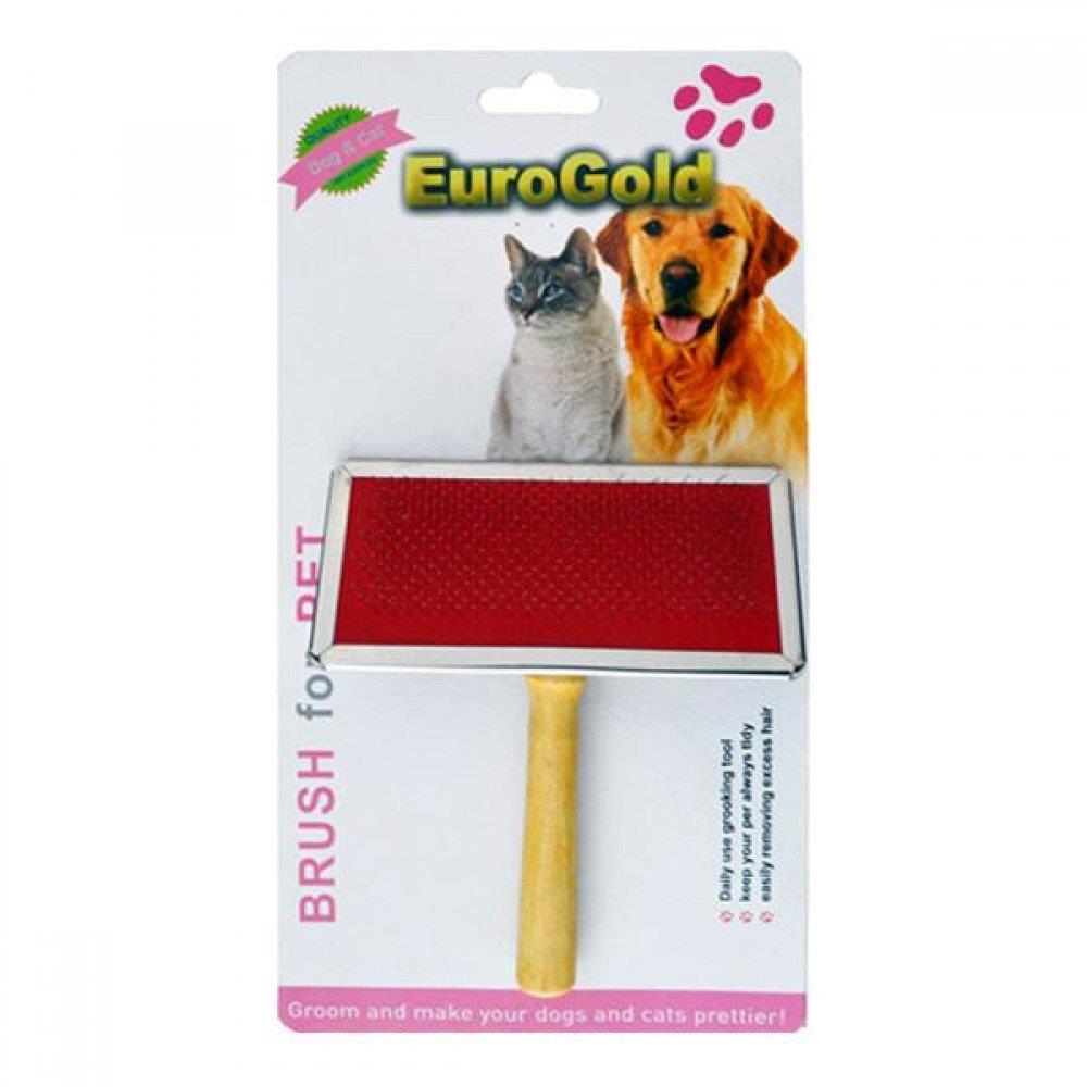Eurogold Tahta Saplı Fırça M 8681144190578 Amazon Pet Center