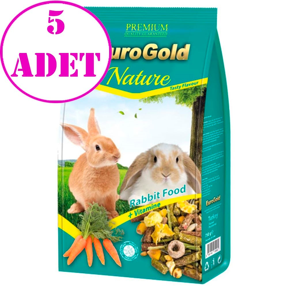 EuroGold Tavşan Yemi 750 Gr 5 AD 32107944 Amazon Pet Center