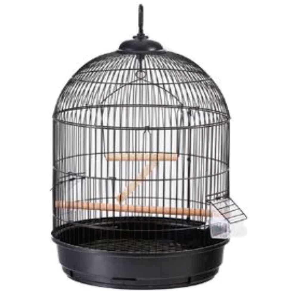 EuroGold Yuvarlak Salon Kafesi Siyah (ø34x55 cm) – F3105AS 21987007 Amazon Pet Center
