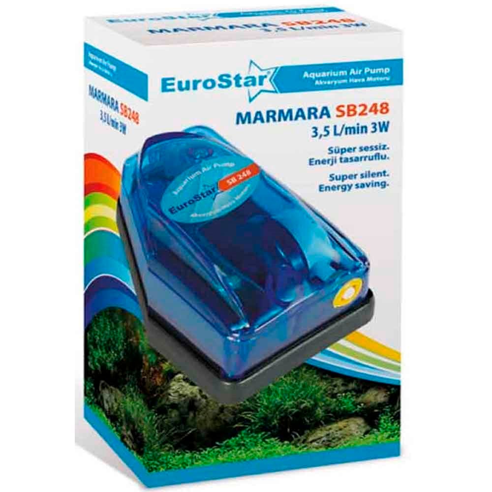 Eurostar Akvaryum Hava Motoru 3,5 L 3 W 8681144110729 Eurostar Akvaryum Hava Motorları Amazon Pet Center