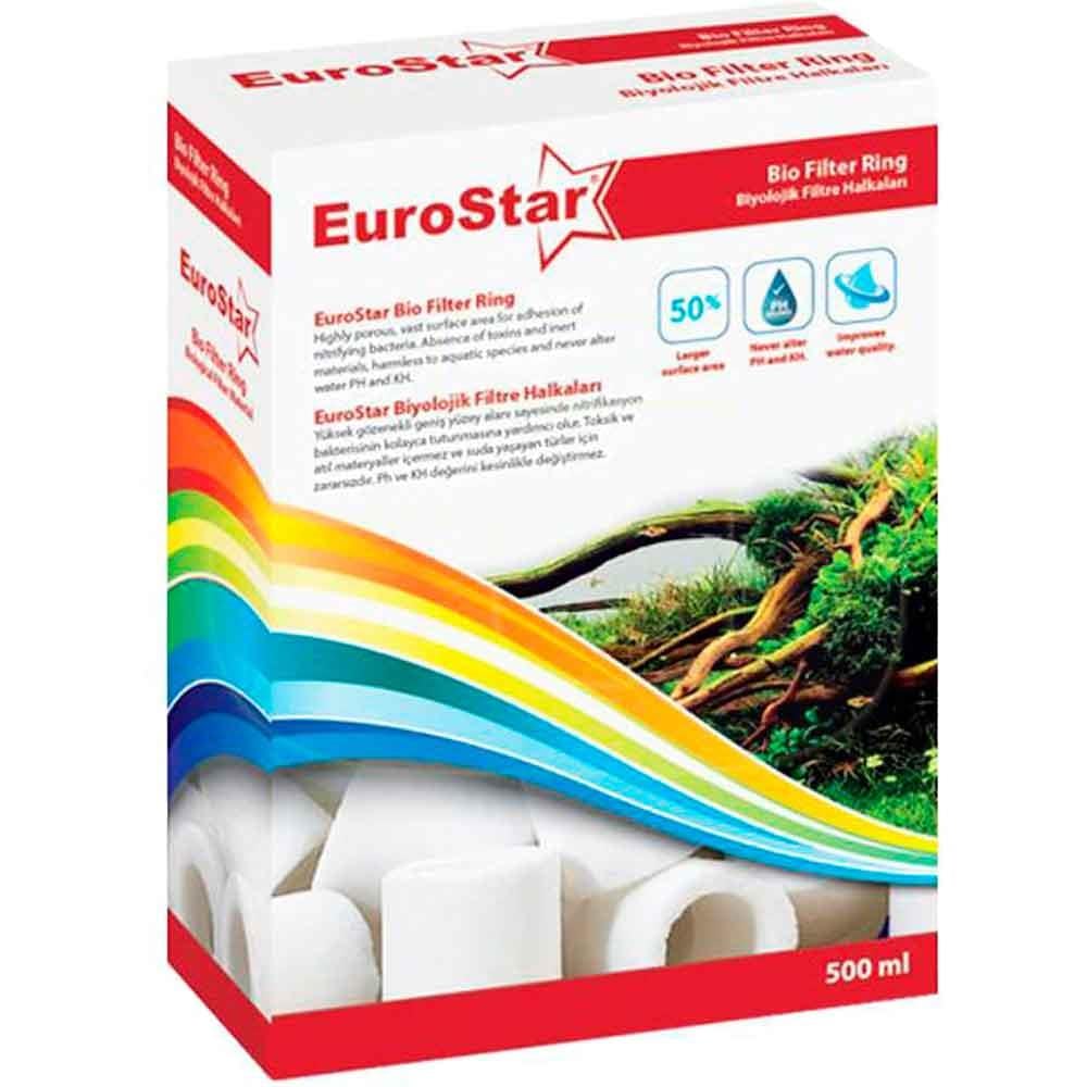 Eurostar Seramik Halka Akvaryum Filtre Malzemesi 500 ml 8681144110026 Amazon Pet Center