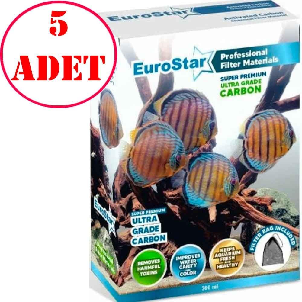 Eurostar Super Premium Carbon Filtre Malzemesi 300 ml 5 AD 22195005 Amazon Pet Center