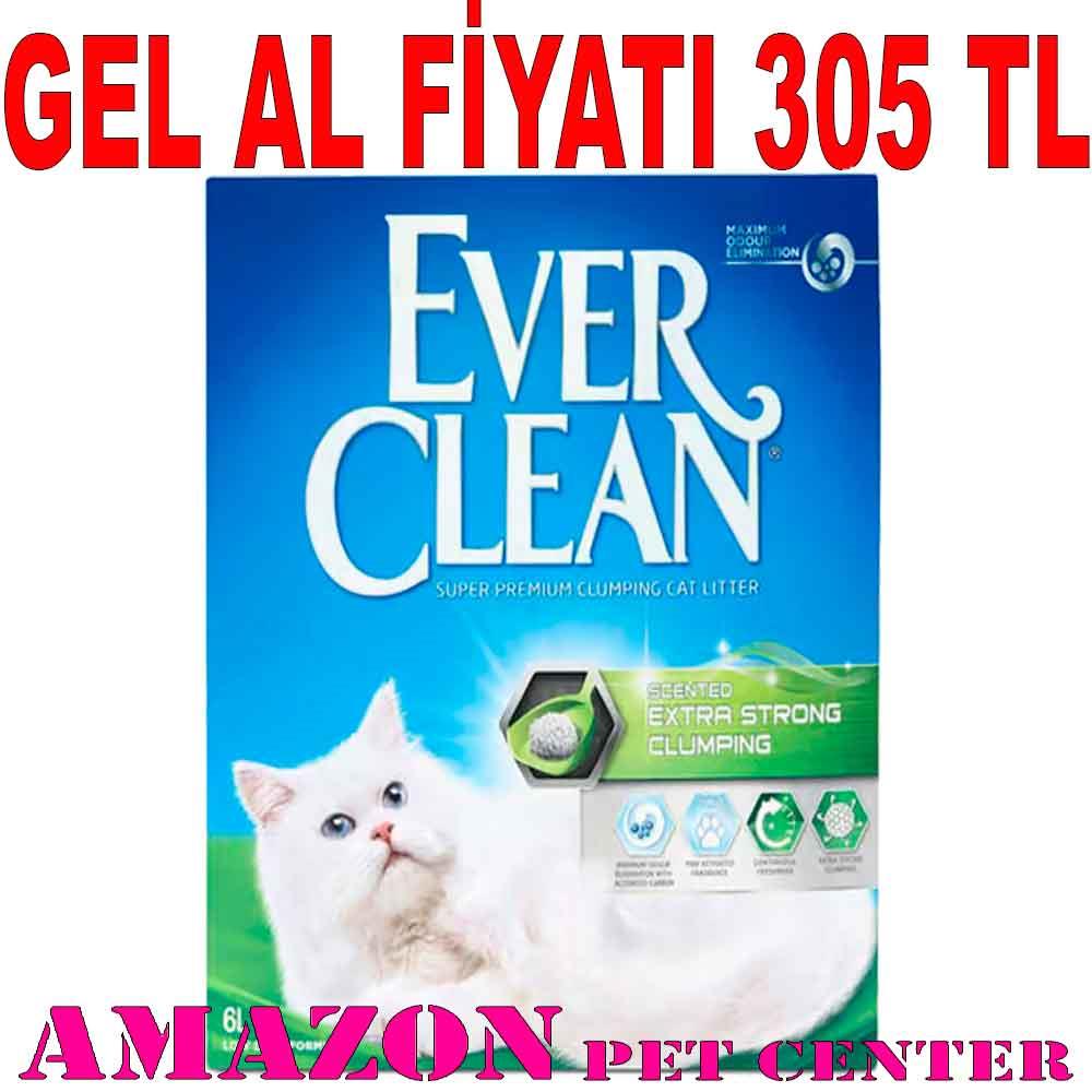 Ever Clean Extra Strong Kokulu Kedi Kumu 6 Lt 19482002 Amazon Pet Center