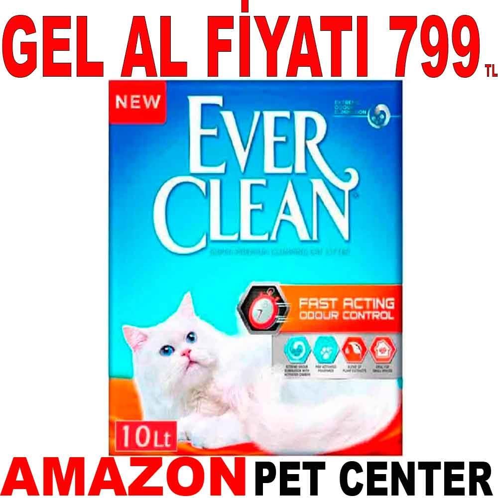 Ever Clean Fast Acting Odour Control Kedi Kumu 10 Lt 19493008 Amazon Pet Center