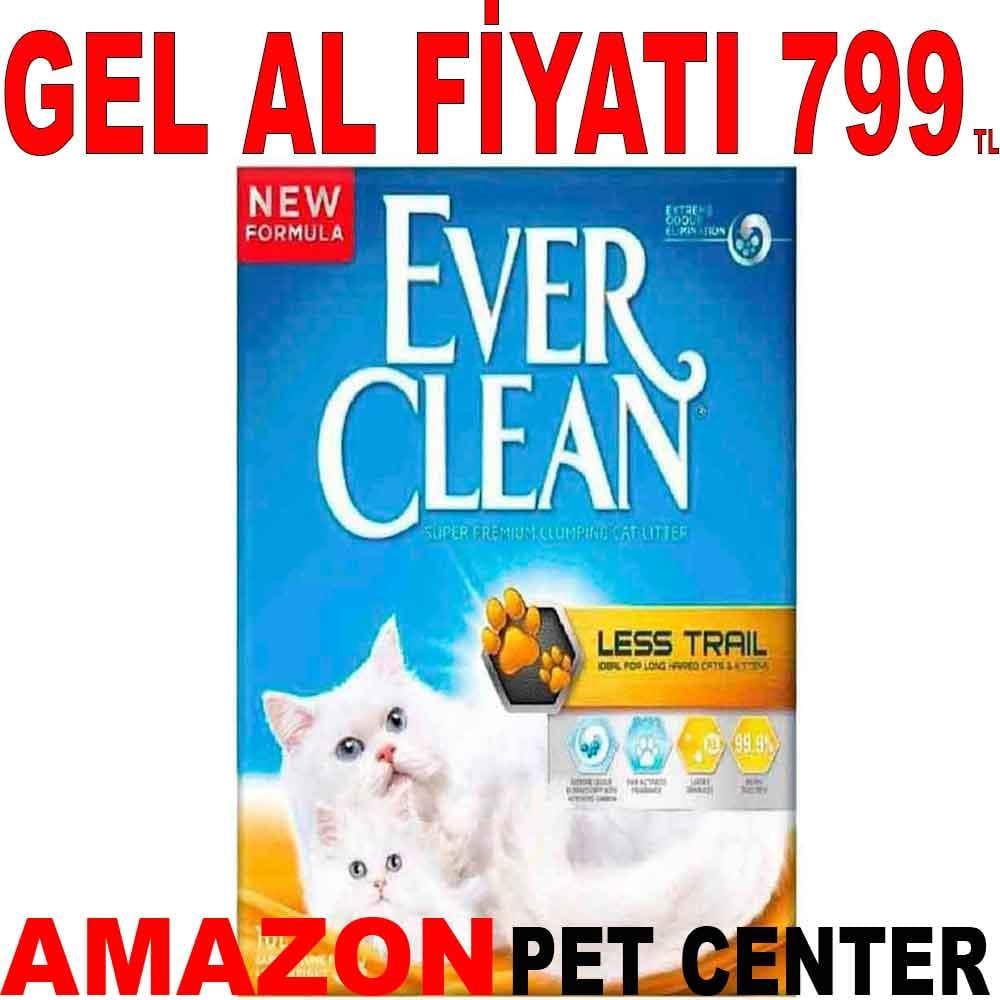 Ever Clean Less Trail Topaklaşan Kedi Kumu 10 Litre 19494005 Amazon Pet Center