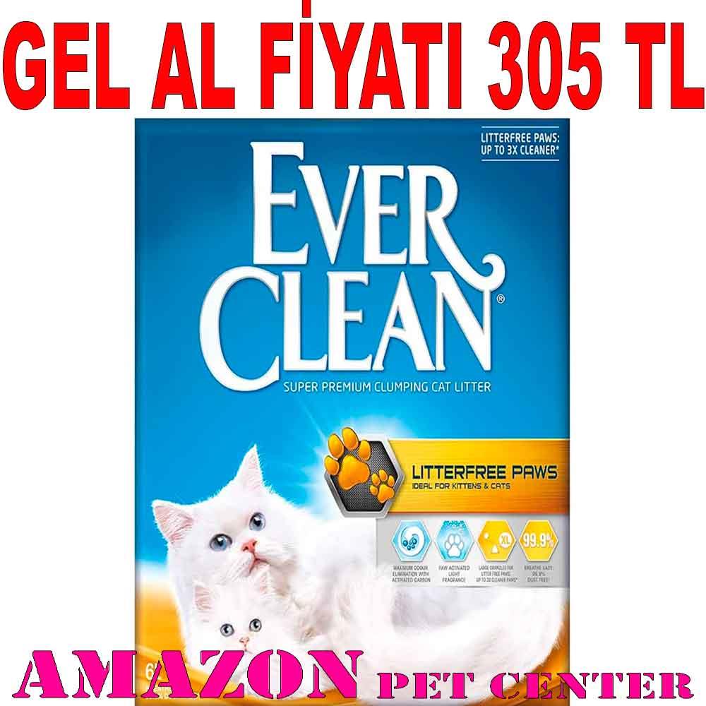 Ever Clean Litter Free Paws Kedi Kumu 6 Litre 19486000 Amazon Pet Center