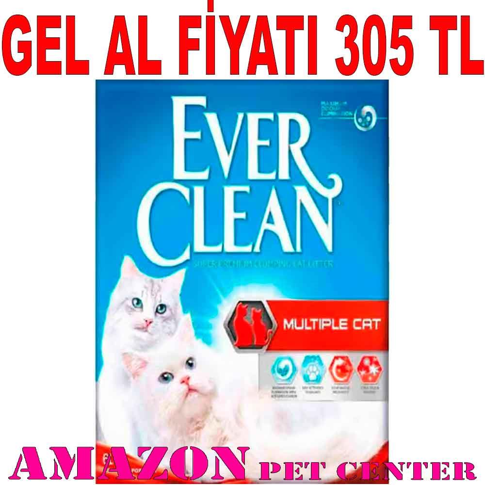 Ever Clean Multiple Cat Doğal Kedi Kumu 6 Litre 19484006 Amazon Pet Center