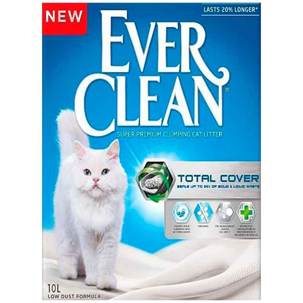 Ever Clean Total Cover Koku Önleyici Kedi Kumu 10 lt 5060412213080 Ever Clean Doğal Kedi Kumları Amazon Pet Center
