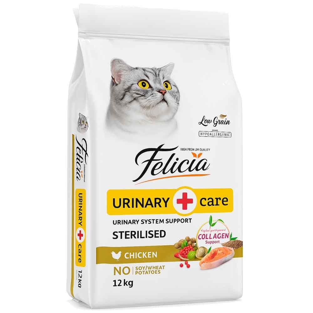Felicia Düşük Tahıllı Tavuklu Kısır Kedi Maması 12 Kg 8681299606658 Amazon Pet Center