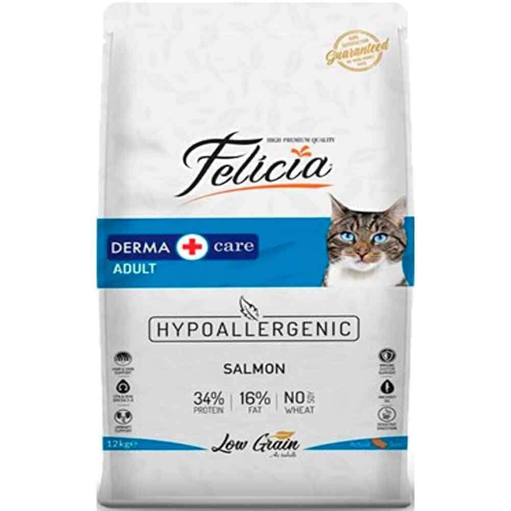 Felicia Kedi Maması Somonlu Az Tahıllı 2 Kg 8681299601301 Felicia Yetişkin Kedi Mamaları Amazon Pet Center