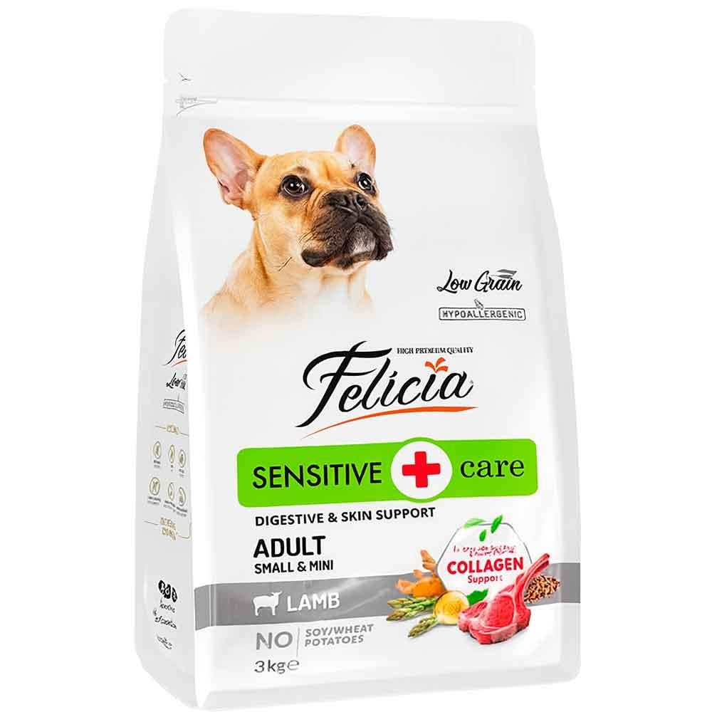 Felicia Köpek Maması Kuzulu S/M Az Tahıllı 3 kg 8681299602001 Amazon Pet Center