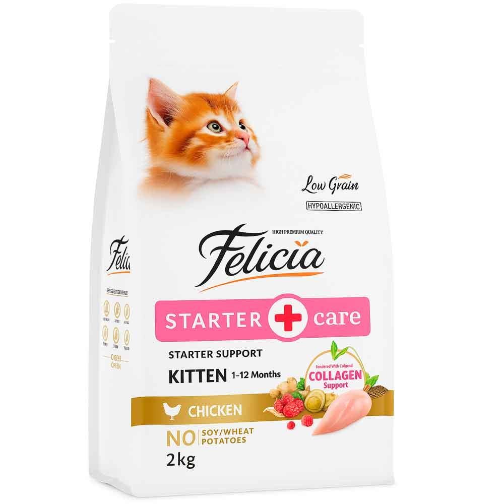 Felicia Yavru Kedi Maması Az Tahıllı 2 Kg 8681299601264 Amazon Pet Center