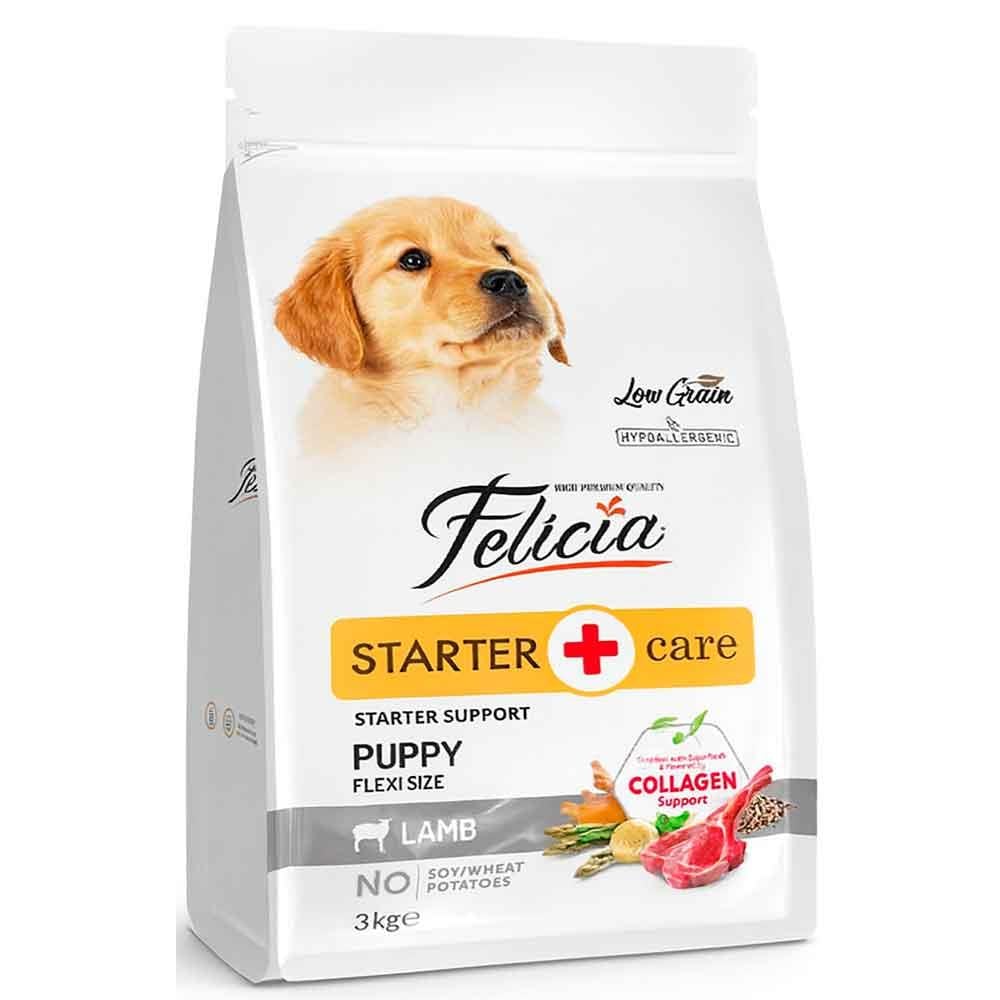 Felicia Yavru Köpek Maması Kuzulu S/M Az Tahıllı 3 Kg 8681299601189 Amazon Pet Center