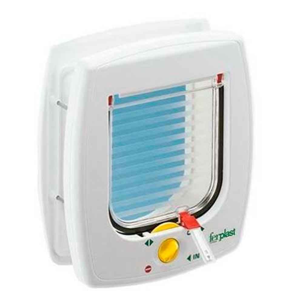 Ferplast Beyaz Swing 5 Kedi Kapısı 8010690057231 Ferplast Kedi Kapıları Amazon Pet Center