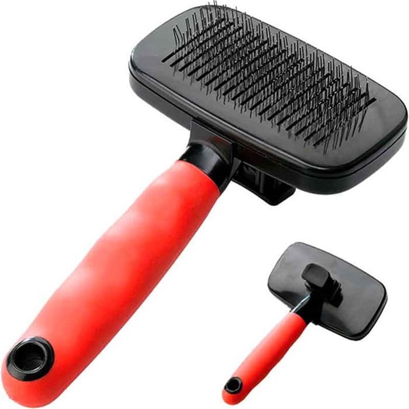 Ferplast Gro 5955 Otomatik Temizlenebilir Kedi Köpek Fırçası 8010690091471 Ferplast Kedi Tarak Ve Fırçaları Amazon Pet Center