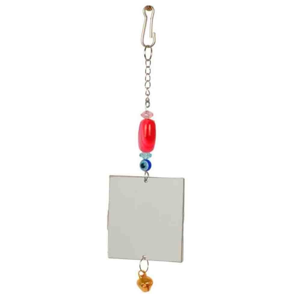 Fit Fly Kare Zilli Ayna Kuş Oyuncağı 8681299607235 Amazon Pet Center