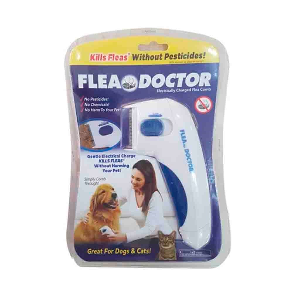 Flea Doctor Kedi ve Köpekler için Pilli Pire Tarağı 097298150029 Amazon Pet Center