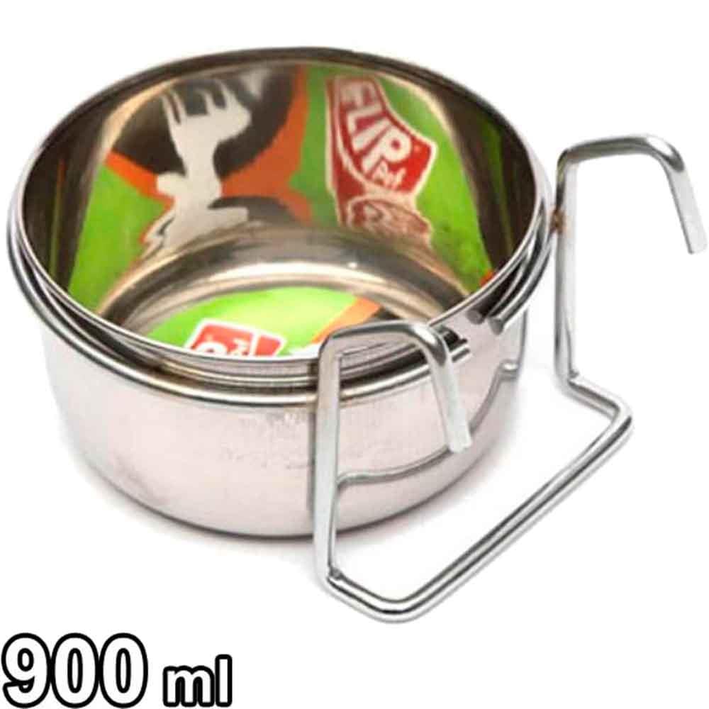 Flip Askılı Metal Papağan Yemliği 900 ml 8680468045892 Amazon Pet Center