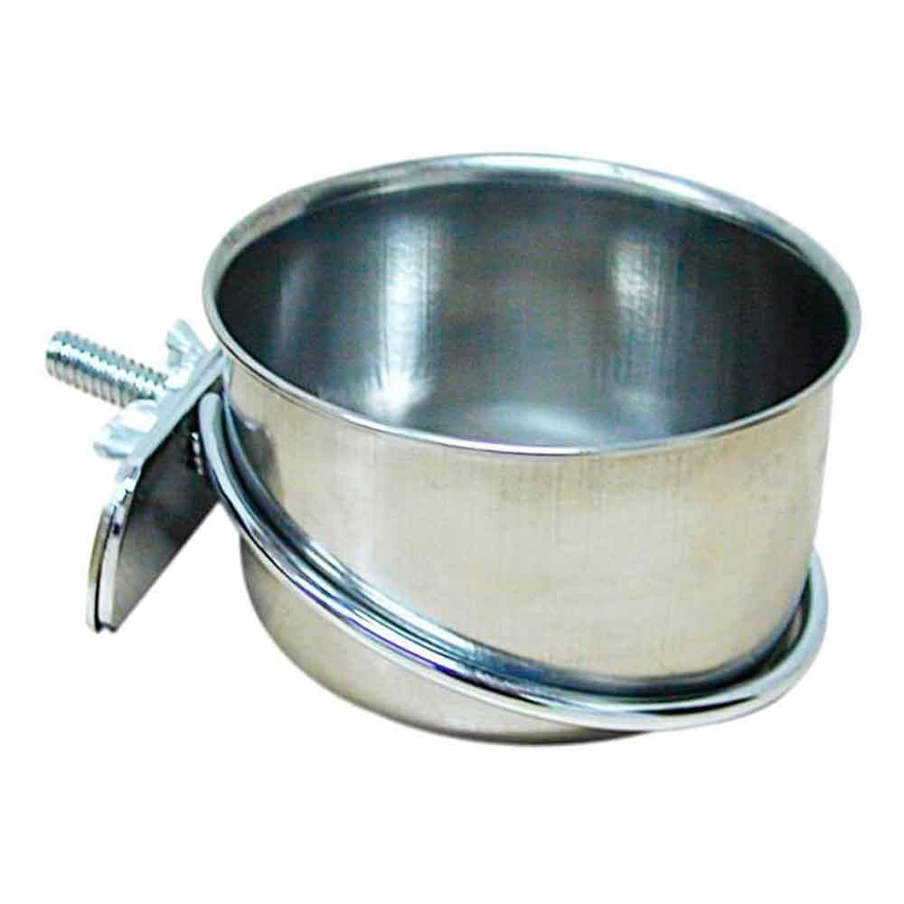 Flip Vidalı Çelik Papağan Yemliği 140 ml 8680468045908 Amazon Pet Center
