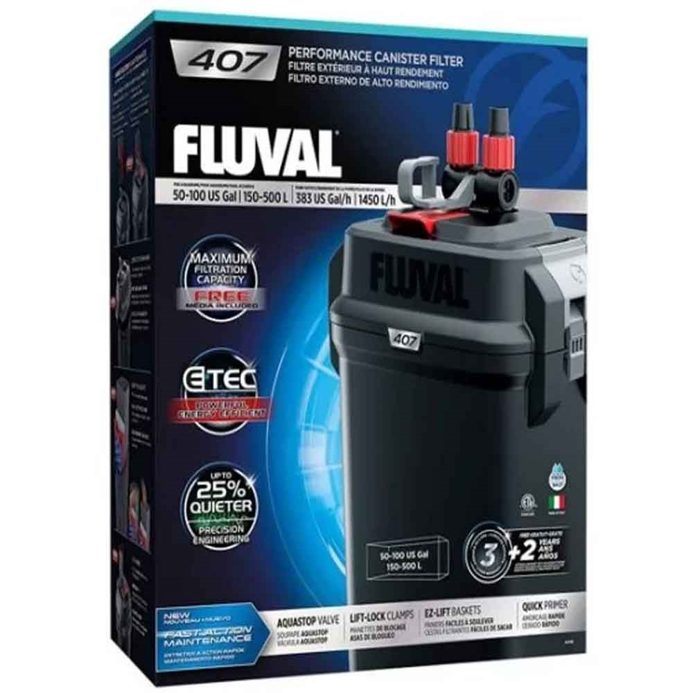 Fluval 407 Dış Filtre 1450L/H 015561104500 Fluval Akvaryum Dış Filtreleri Amazon Pet Center