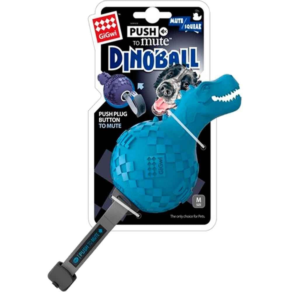Gigwi Dinoball Mavi Dinazor Sesli Köpek Oyuncağı 846295064750 Amazon Pet Center