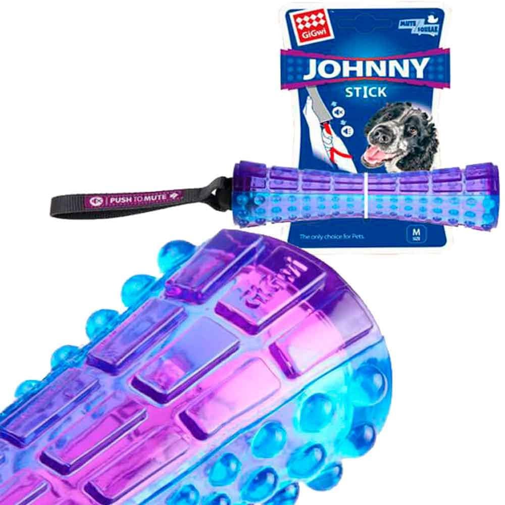 Gigwi Johnny Stick Ses Kontrollü Köpek Oyuncağı Mor 20 cm 846295061841 Amazon Pet Center