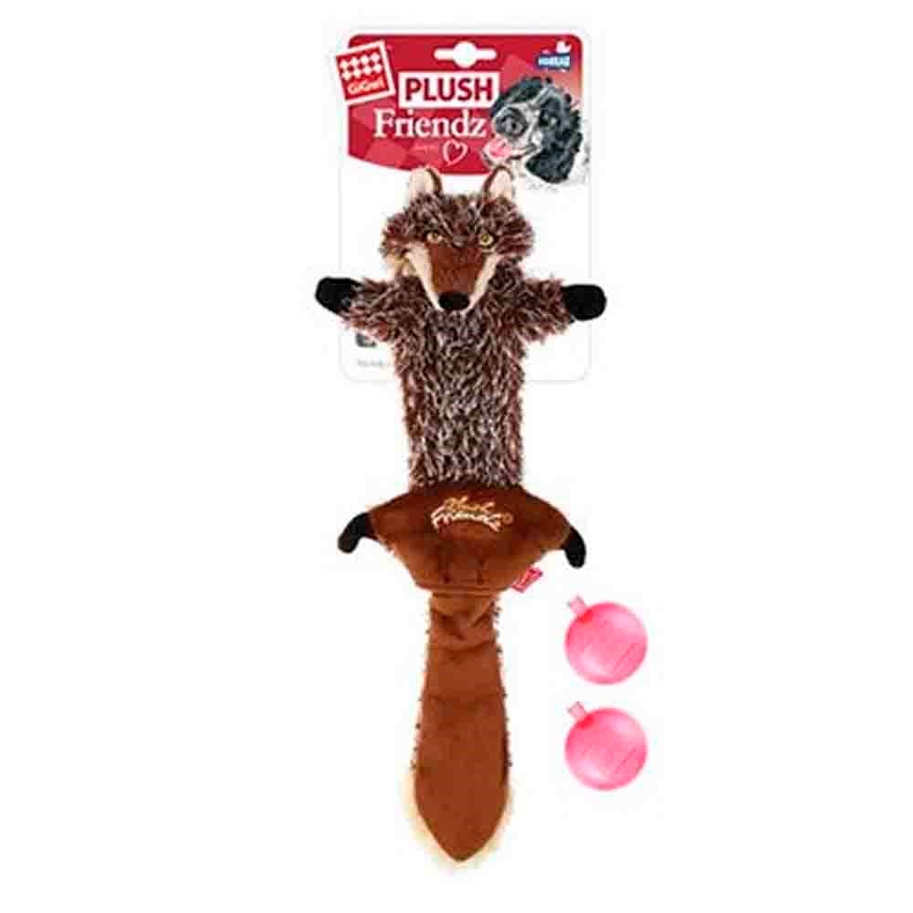 GiGwi Plush Friendz Kurt Peluş Köpek Oyuncağı Sesli 846295063029 Gigwi Kumaş ve Peluş Köpek Oyuncakları Amazon Pet Center