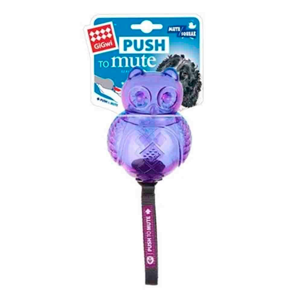 Gigwi Push To Mute Baykuş Ses Kontrollü Köpek Oyuncağı 846295061728 Amazon Pet Center