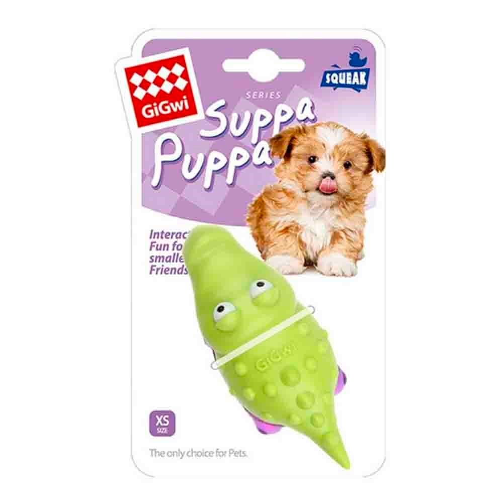 Gigwi Suppa Puppa Yavru Köpek Diş Kaşıma Oyuncağı Timsah 846295069830 Amazon Pet Center