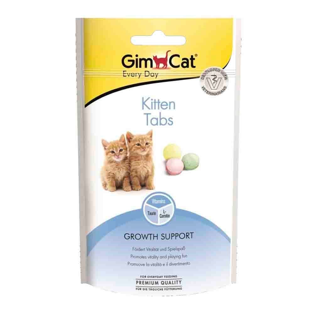 GimCat Kitten Tabs Yavru Kediler için Taurinli Multivitamin Kedi Ödülü 40gr 4002064426174 Amazon Pet Center