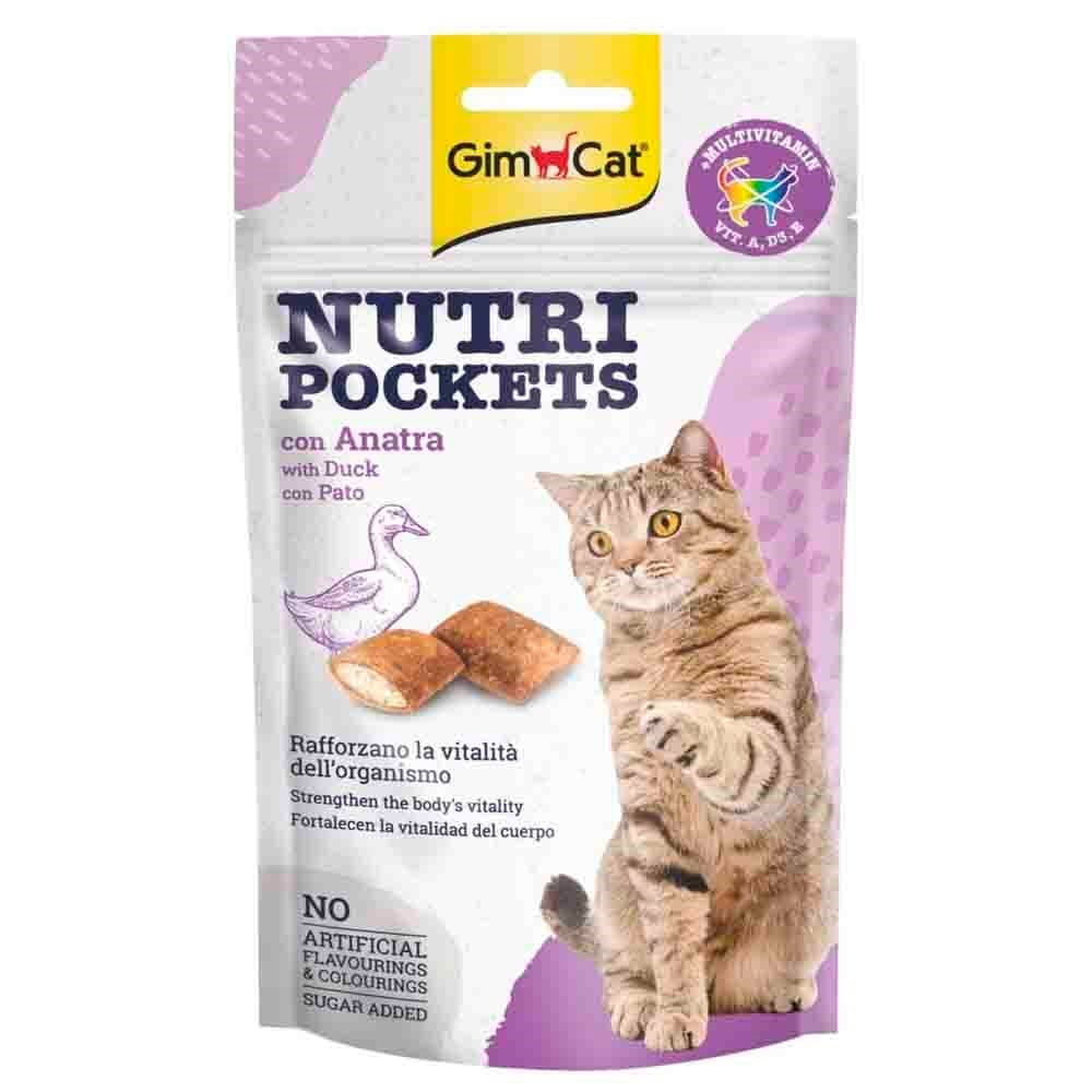 GimCat Nutripockets Ördekli Kedi Ödülü 60 Gr 4002064419367 Amazon Pet Center