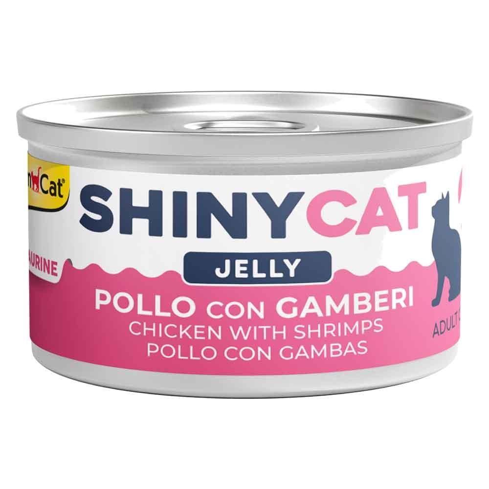 Gimcat Shiny Cat Jel içinde Tavuk ve Karidesli Konserve 70 gr 4002064413129 Amazon Pet Center
