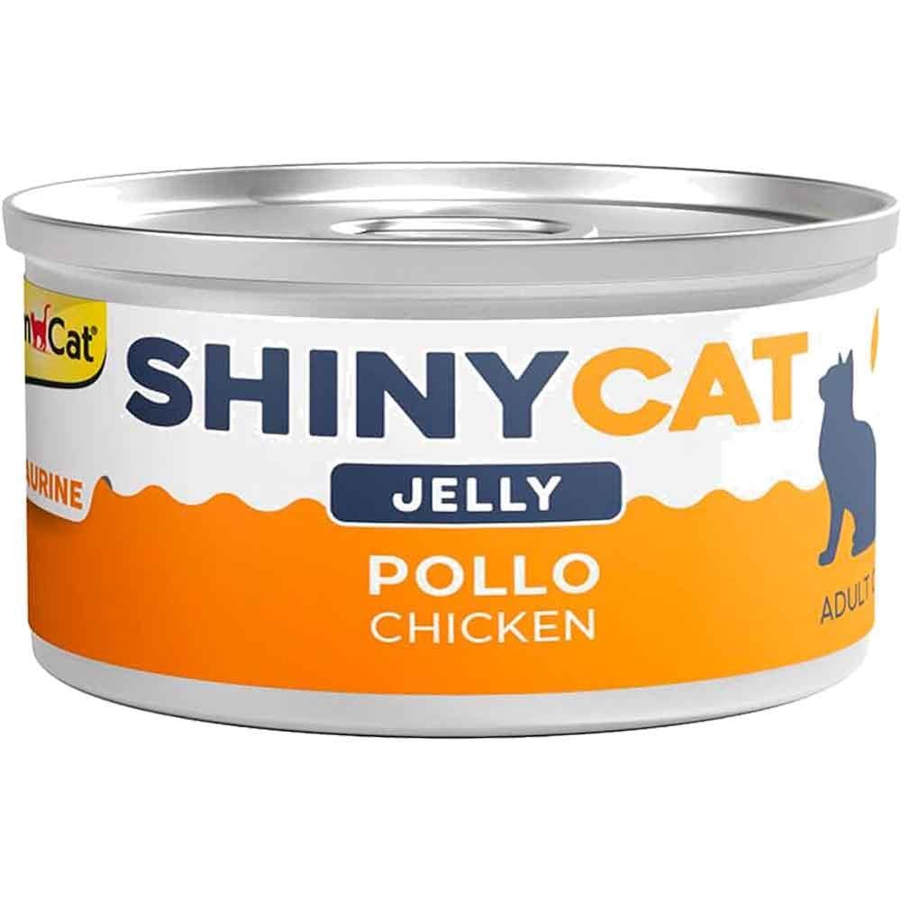 Gimcat Shiny Cat Jel İçinde Tavuklu Kedi Konservesi 70 gr 4002064413112 Amazon Pet Center