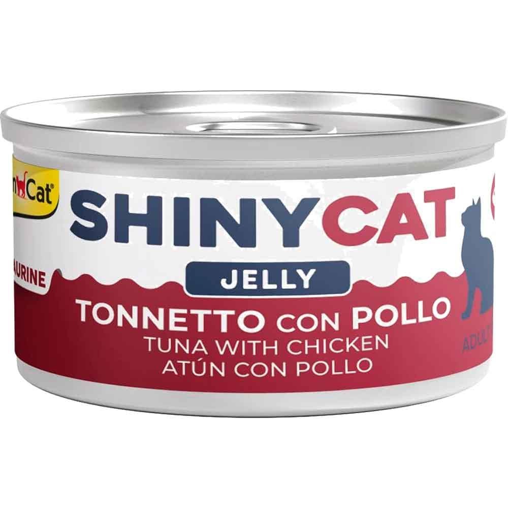 Gimcat Shiny Cat Jel İçinde Ton Balıklı ve Tavuklu Konserve 70 gr 4002064413105 Amazon Pet Center