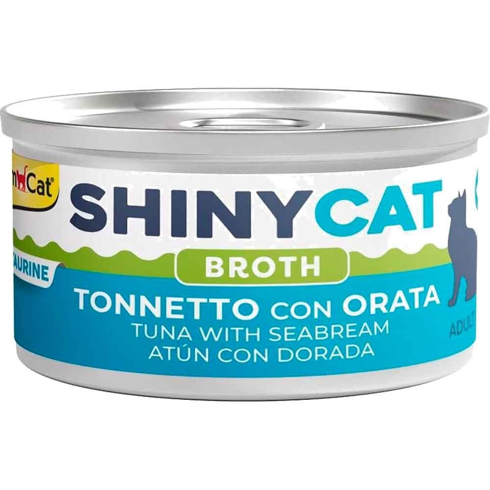 Gimcat Shinycat Kedi Konservesi Çipura ve Ton Balıklı 70 Gr 4002064416816 Amazon Pet Center