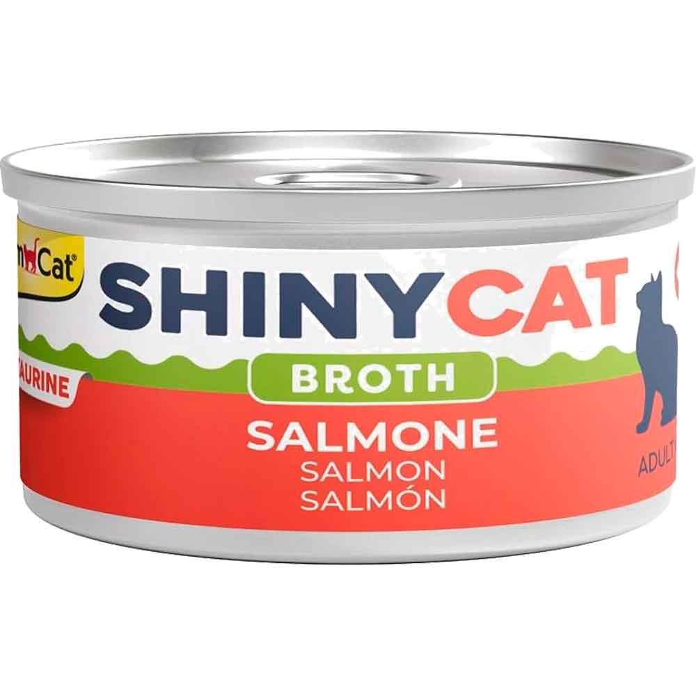 Gimcat Shinycat Kedi Konservesi Soslu Somon Balıklı 70 Gr 4002064416793 Amazon Pet Center