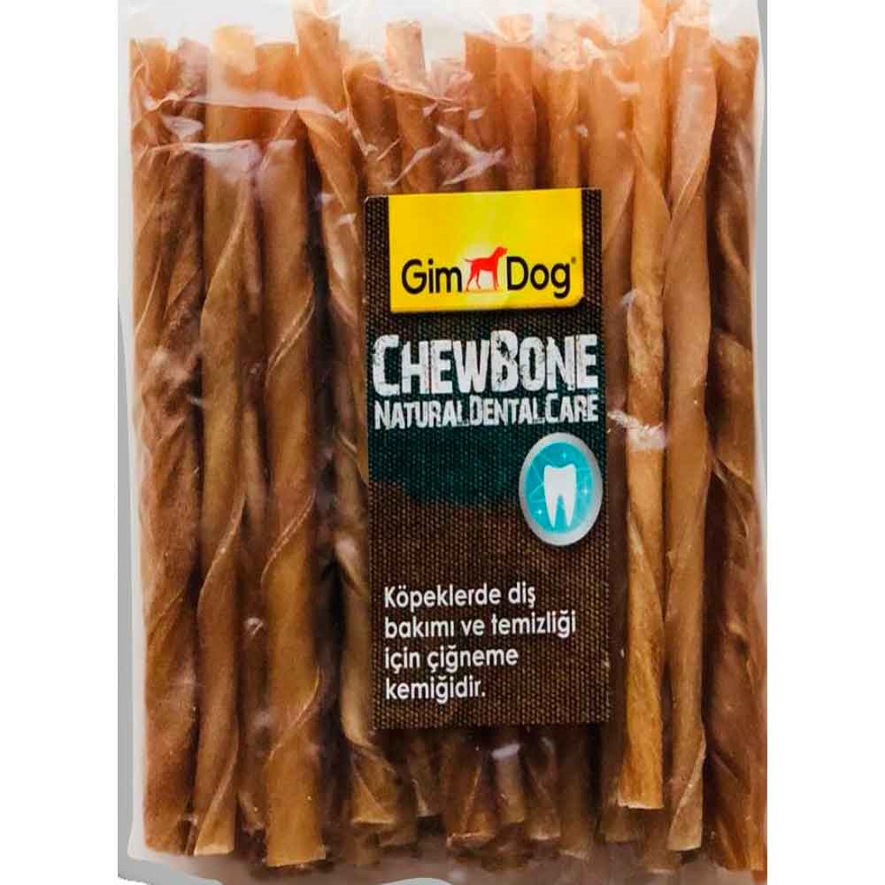 GimDog Köpek Ödülü Burgu Çubuk 50 li 300 gr Natural 8009632054414 Gimpet Yenilebilir Pres Köpek Kemikleri Amazon Pet Center
